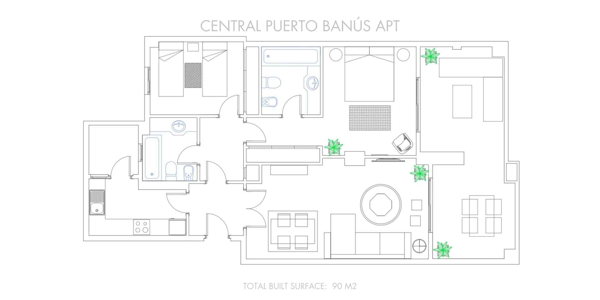 CENTRAL PUERTO BANÚS APT, Puerto Banús, Imagen 7