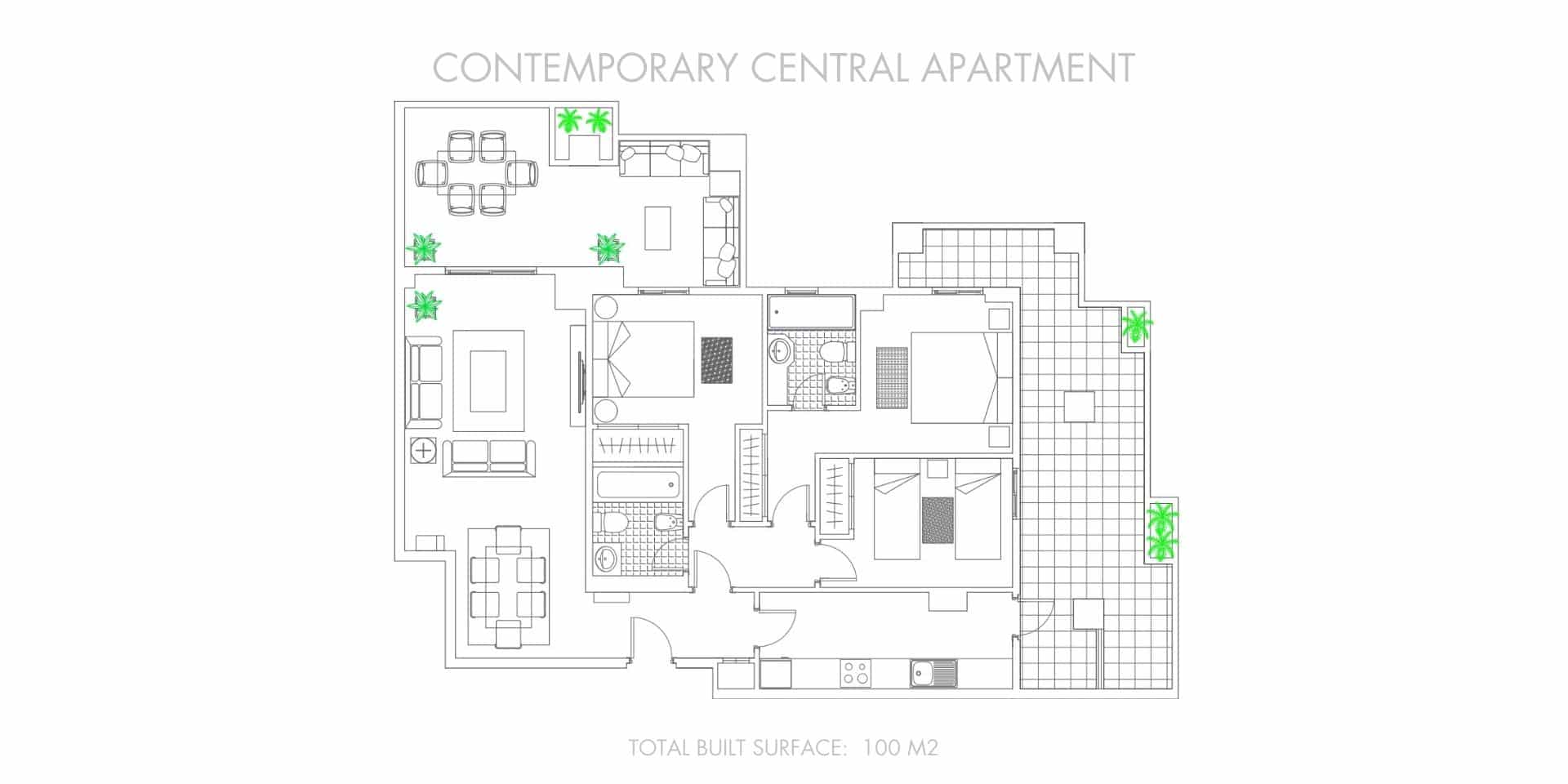 CONTEMPORARY CENTRAL APARTMENT, Puerto Banús, Imagen 8