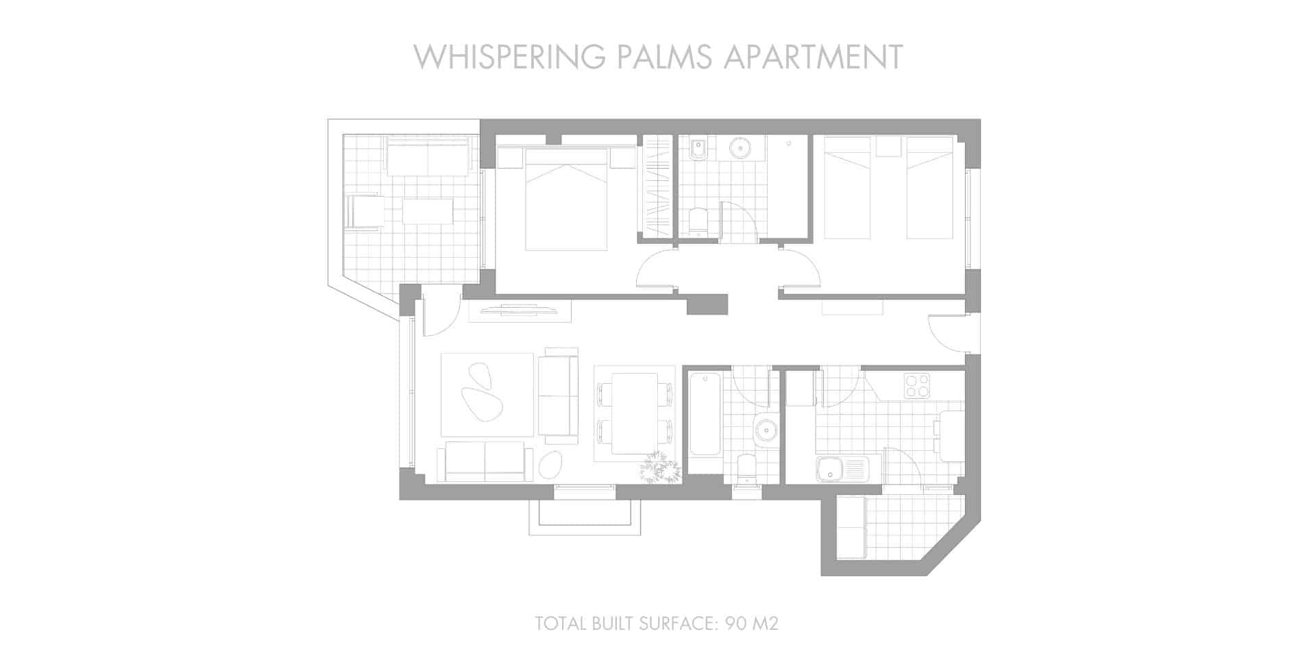 WHISPERING PALMS APARTMENT, Puerto Banús, Imagen 8